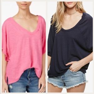 NWOT Free People Gray Pullover Style Top